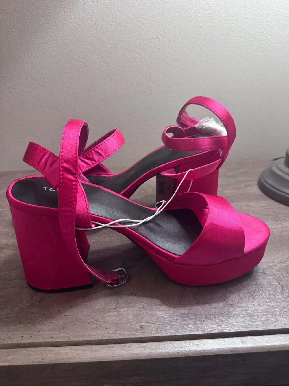 torrid Hot Pink Platform Sandals